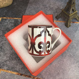 Luxury Brand Ceramic Coffee Cup Tumbler Mug Living