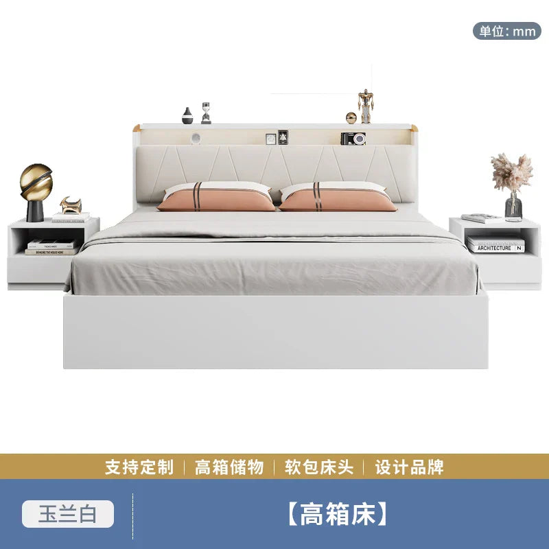 Bedroom Frame Bed Children King Size Single Massage