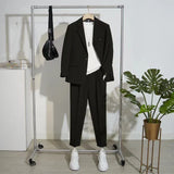 Spring Summer Classic Balzers Pant Suits Men Loose