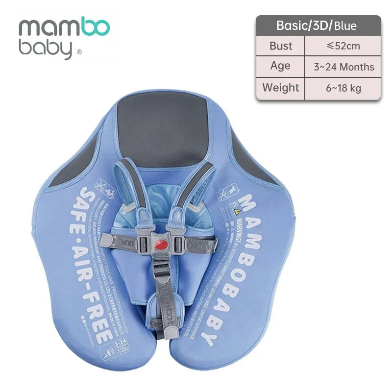 Mambobaby Float Non Inflatable Upgrade Soft Baby Swimming