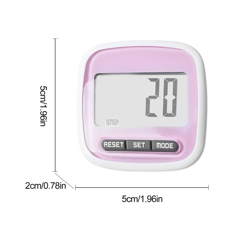 Mini Digital Step Counter Large Screen Smart Electronic