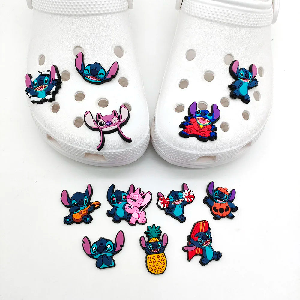 Aoger Disney Stitch collection Shoe Charms for Clogs