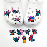 Aoger Disney Stitch collection Shoe Charms for Clogs