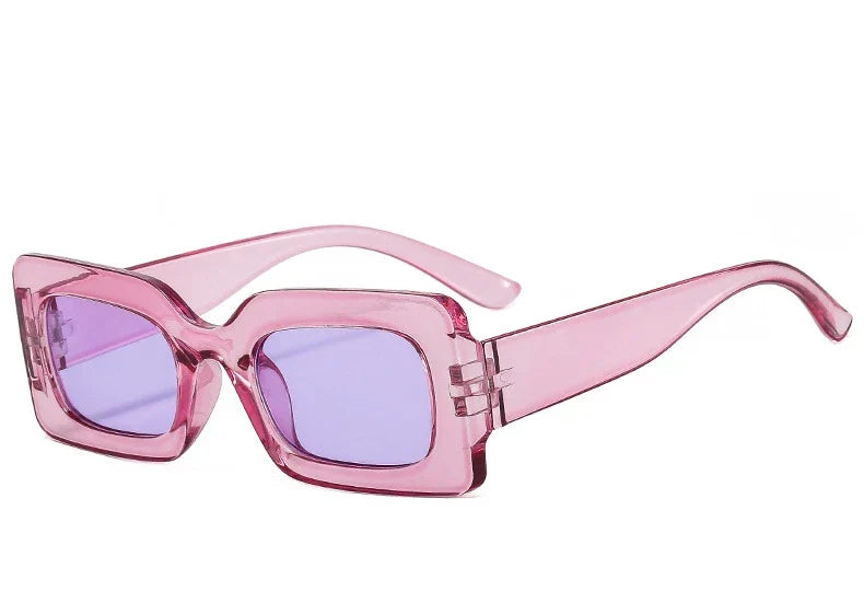 Popular Square Sunglasses For Women Retro Trendy Big