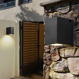 LED Outdoor Wall Lamps Adjustable Fold Lighting Fixture