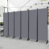 Room Divider Portable 132'' Partition Room Dividers and