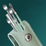 6PCS Stainless Steel Earpick Ear Cleaner Spoon Wax