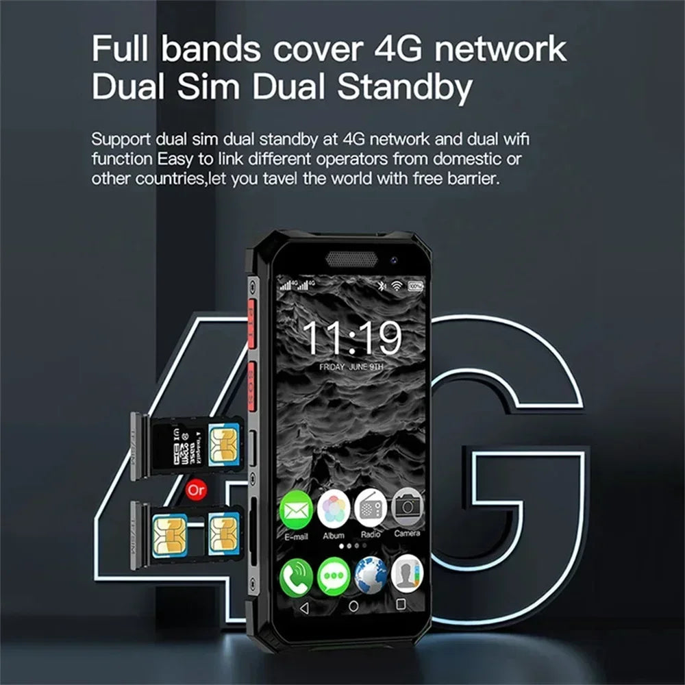 SOYES S10 MAXo 4G Rugged Mini Smartphone Android