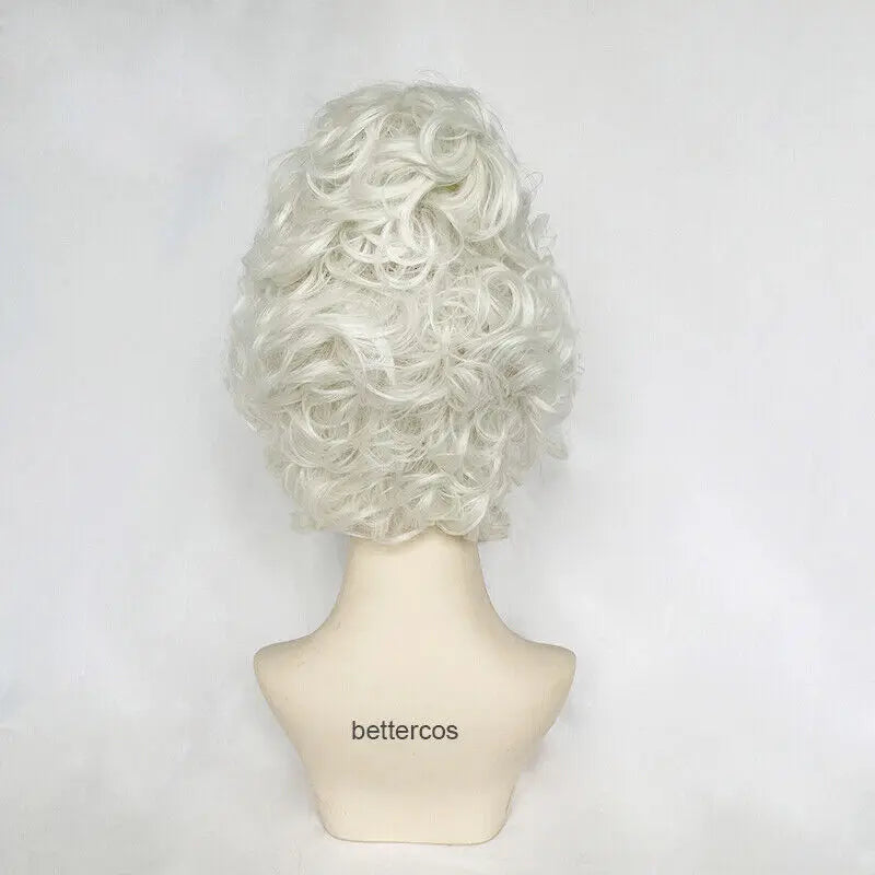 Marie Antoinette Cosplay Wig Princess Medium Curly Heat