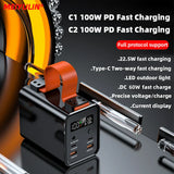 Large Capacity Power Bank Station 60000mAh 100W PD