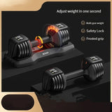 Adjustable Dumbbell Fitness Men's Pure Iron Intelligent All-In-One