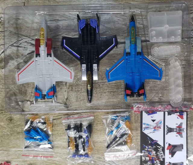 Transformation Toys JINBAO FG04 FG0103 Starscream Thundercracker Skywarp
