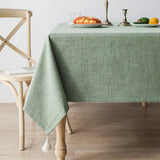 Cotton And Linen Tablecloth Waterproof And Anti-Scalding High-End