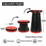 Portable Folding Fishing Chair Outdoor Camping Retractable Stool