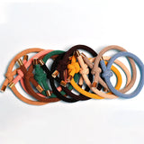 20pcpack Women Elastic Hair Rubber Bands Stylish Girls