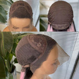AIMEYA Ombre Blue Synthetic Lace Front Wigs for