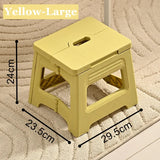 Plastic Folding Stool, Outdoor Foldable Beach Chair, Ultralight