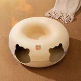 Donut Cat Bed Hiding House Indoor Tunnel Toys