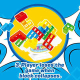 3D Tetra Tower Game Stacking Stack Building Blocks