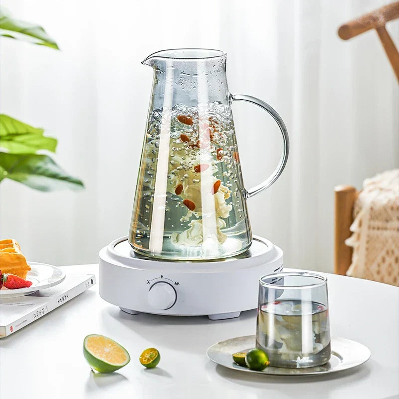 GIANXI Glass Cold Water Jug Transparent Heat Resistant