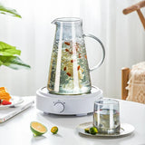 GIANXI Glass Cold Water Jug Transparent Heat Resistant