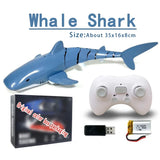 Funny RC Shark Toy Remote Control Animals Robots