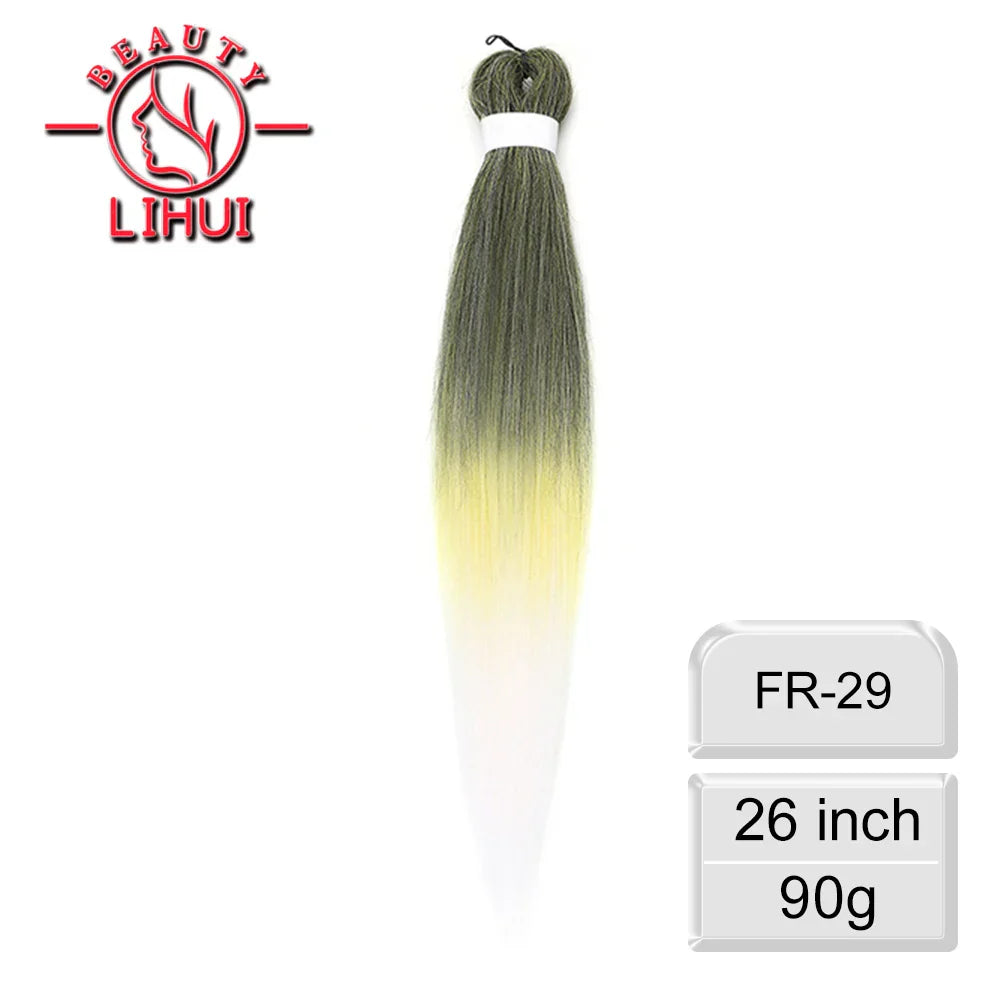 Braiding Hair Pre-stretched Synthetic Jumbo Braiding Hair Extensions