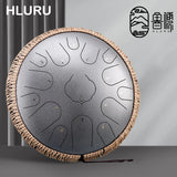 Hluru 15 Notes Glucophone Steel Tongue Drum 13
