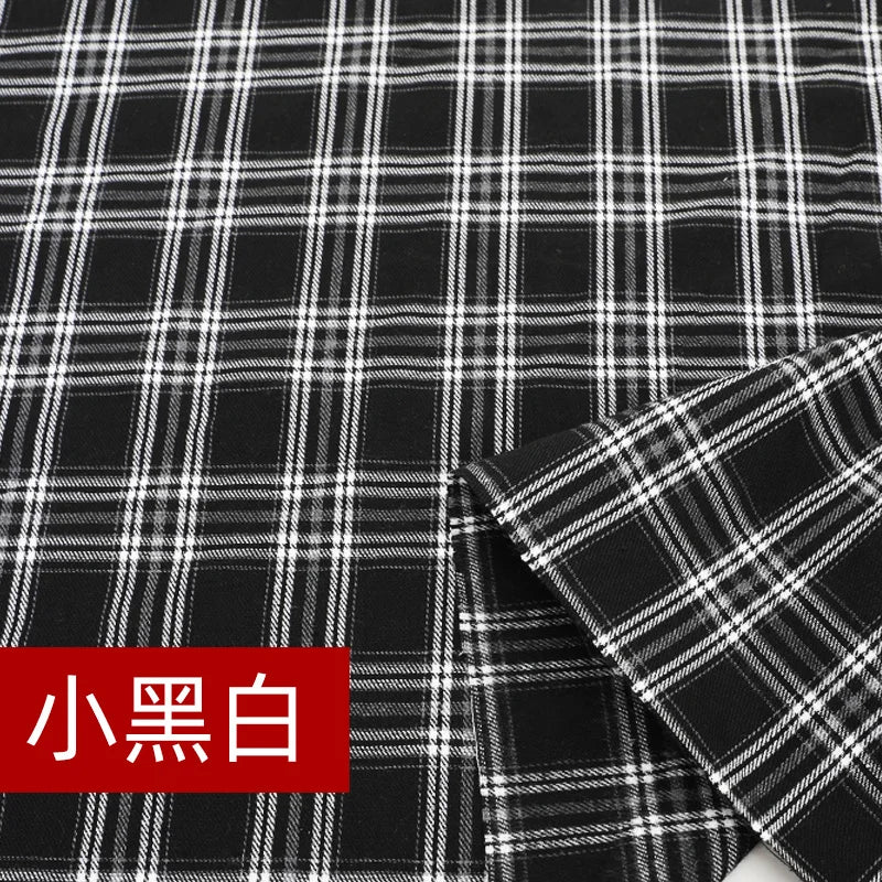 Yarn Dyed Soft Thickening Grinding Wool Plaid Fabric