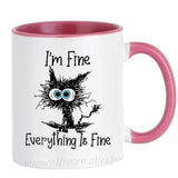 Kitten Cat Coffee Mugs Ceramic Tea Cups Creative