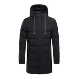 Winter Thick Warm Jacket Men Oversized Long Cotton