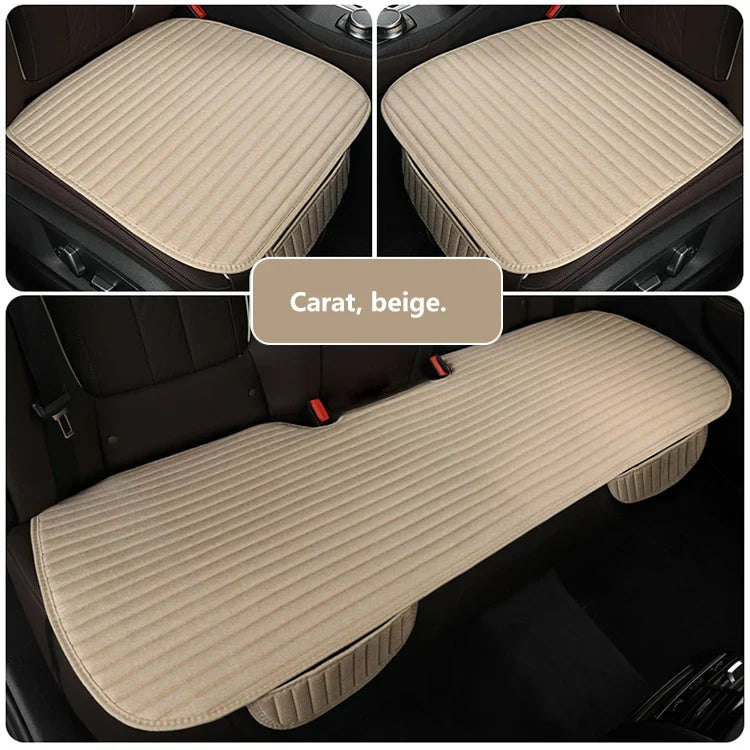 Car Seat Cover Flax Seat Protect Cushion Automobile