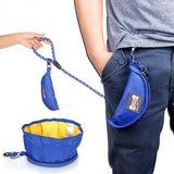 Portable Pet Dog Water Food Feeder Bowl Collapsible