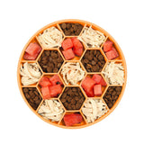 Pet honeycomb slow food bowl dog choking bowl