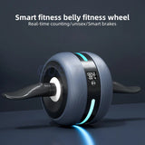 LED Automatic Rebound Ab Roller Intelligent Counting Abdominal