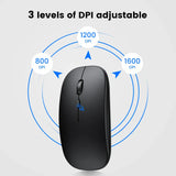 Wireless Mouse Computer Bluetooth Mouse Silent PC Mause