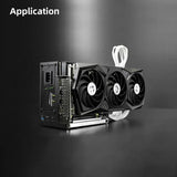 TH3P4G3 Thunderbolt-compatible GPU Video Card Dock Laptop to