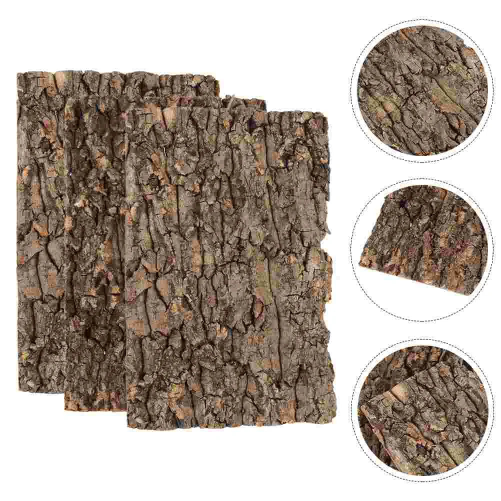 Bark Reptile Cork Tree Terrarium Background Climbing Tank