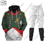 Infantry French Noble Soldier Uniform 3D Printed Hoodie