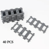 City Train Track Building Block Set 100PCS Soft