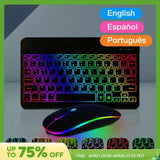 10inch Backlit For iPad Keyboard And Mouse Backlight