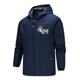 Hot Sale King Logo Printed Men's Lightweight Hooded