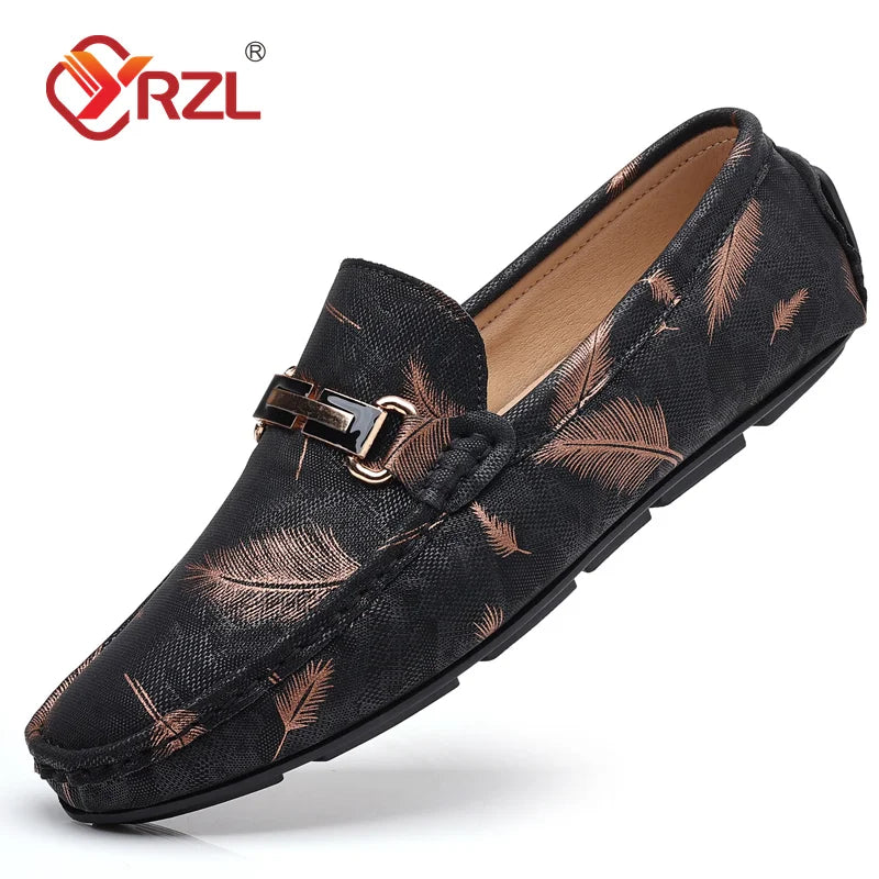 YRZL Loafers Men Casual Shoes Luxury Brand 2022