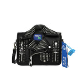 Fashion Jacket Shoulder Bags for Women Hip Hop