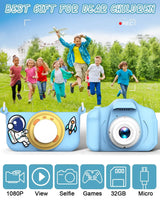 New Cartoon Kids Selfie Camera HD Kids Digital