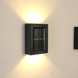LED Solar Light Wall Mounted Lamp Waterproof Porch