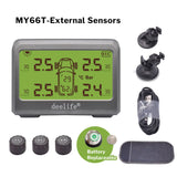 Deelife Car TPMS Solar Tire Pressure Monitoring System