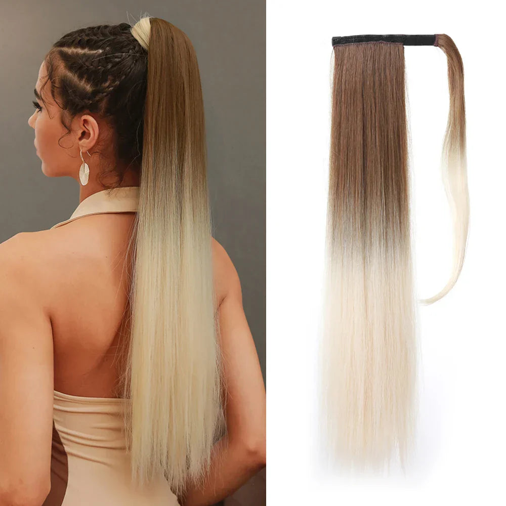 LOUIS FERRE Straight Ponytail Extension 26 inch Pony