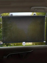 1pc Car Retractable Sunshade Curtain for Heat Insulation and Sun Blocking