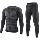 Men Sport Thermal Underwear Suits Outdoor Cycling Compression